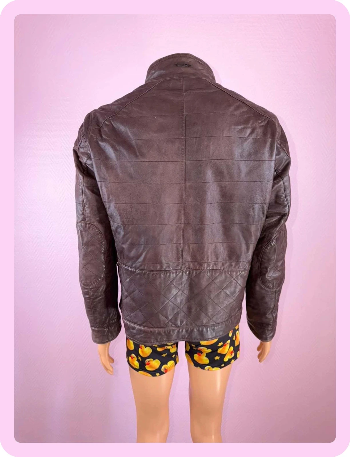 Abrigo Chaqueta de cuero hombre Massimo dutti talla l impecable – photo 6